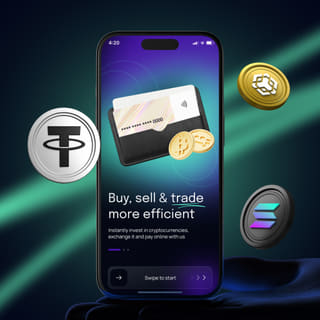 Dispositivo mobile con la piattaforma di trading Lampo Fondivio visibile sullo schermo